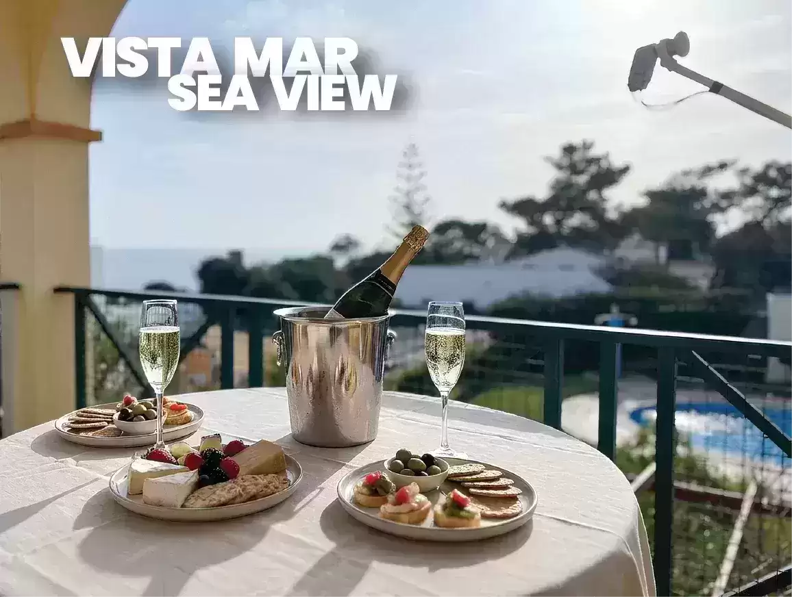 Apartamento T1 Condomínio Privado - Vista Mar